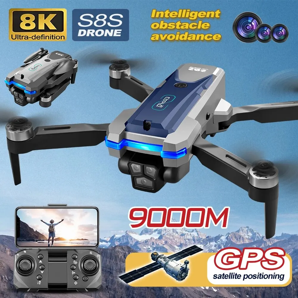 Drone Racing Camera - S 8S Gps Drone 5G Wifi