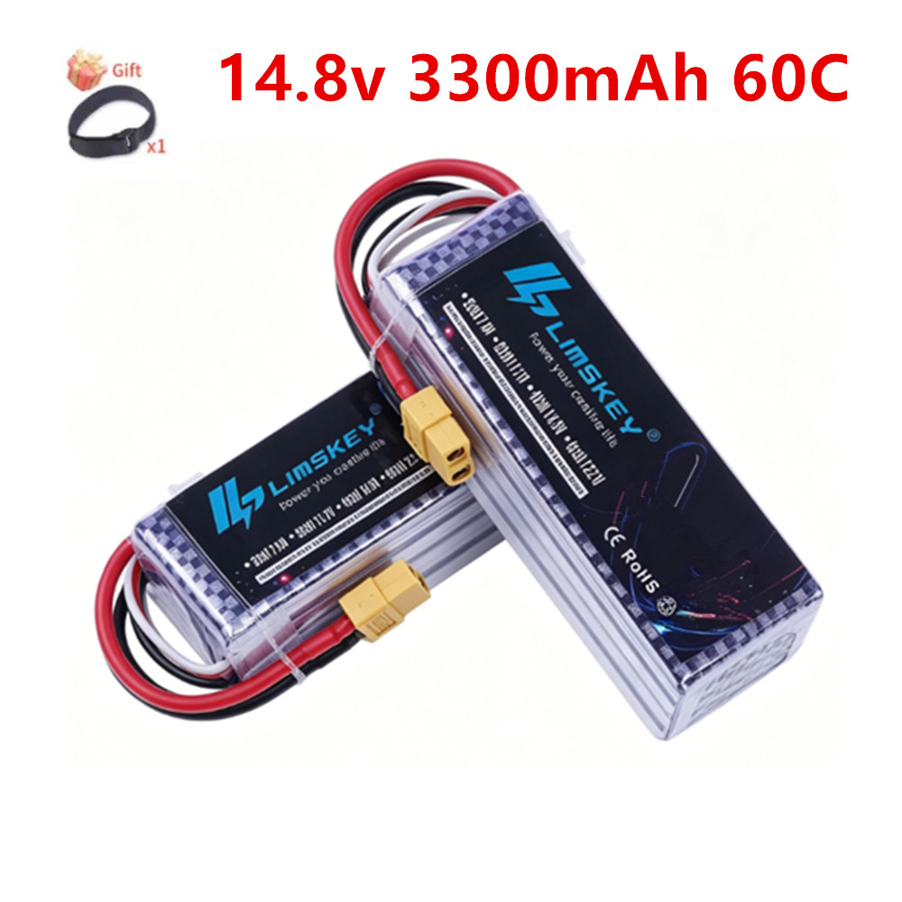 4S LiPo Batterij 14.8V 3300mAh - Drone Racing Battery recensie en prijs