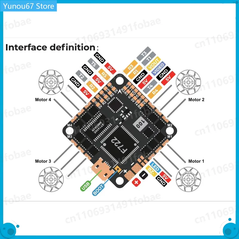 Voor GEPRC GEP-F722-45A AIO V2 - Drone Racing Flight Controller recensie en prijs