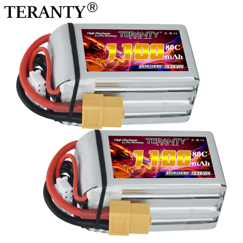 TERANTY 4S 1100mAh 80C/160C Li - Drone Racing Battery recensie en prijs