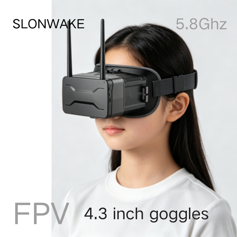 5.8G FPV-bril 4,3 inch 480*272 - Drone Racing Goggles recensie en prijs