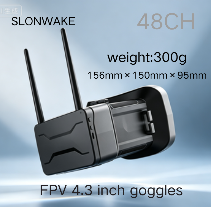 5.8G FPV-bril 4,3 inch 480*272 - Drone Racing Goggles recensie en prijs