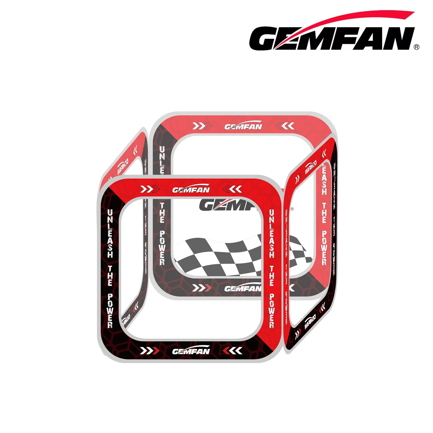 Gemfan 4in1 Racepoorten Afneem - Drone Racing Flag recensie en prijs