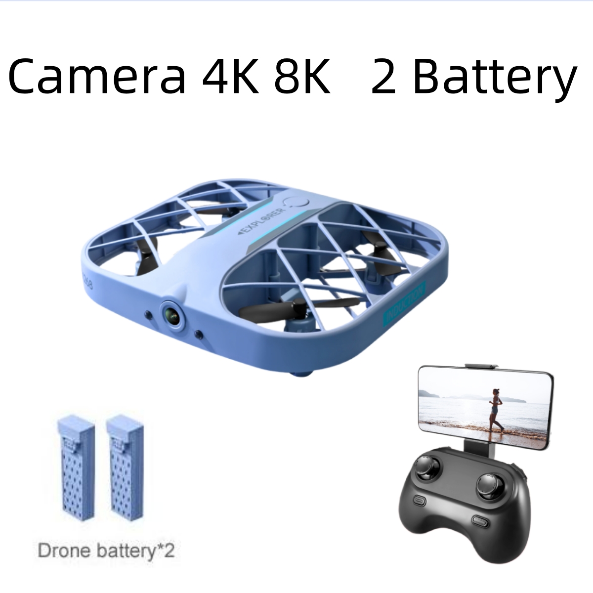 JJRC H107 FPV RC Drone met 2 B - Drone Racing Camera recensie en prijs